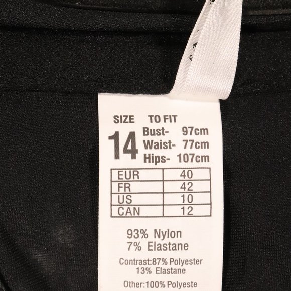 NWT Seafolly Quilted Bustier in Black - Picture 11 of 11